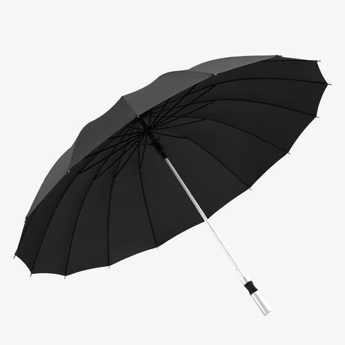 선 시티 장우산 자동 비바람 폭우 전용 우산 일자 손잡이 골프우산 특별한 특대형 대형 3인용 튼튼한 강화