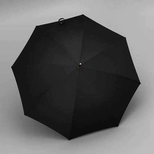 이중 튼튼한 강화 비바람 폭우 전용 바람저항 바람에 강한 바람막이 수직손잡이 우산 남성용 대형 특대형 2인용 3인용 자동 장우산