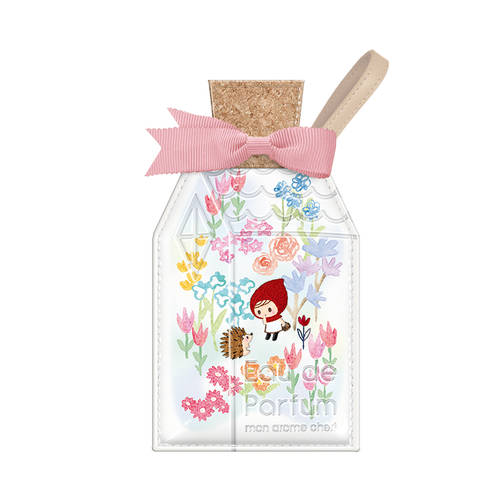 일본 수입 Petit fleur 2020 동화 독창적인 아이디어 상품 사이즈조절가능 카드홀더 카드 케이스 신분증 케이스 자수 귀여운