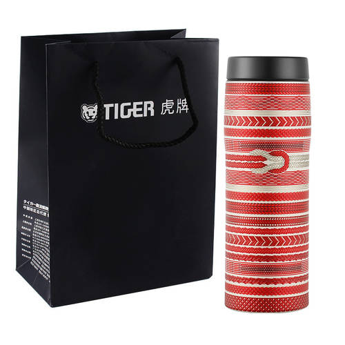 tiger TIGER 보온병 텀블러 일본 정품 수입 신제품 한정판 3D 프린트 MJX-A482 럭셔리 텀블러 머그컵 물컵