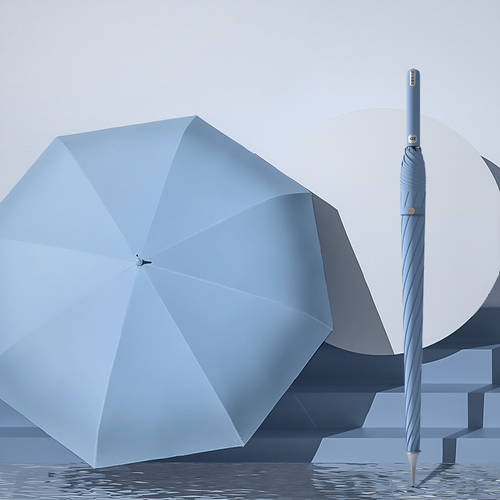 ZUODU 큰 우산 번호 특대형 2인용 장우산 놓다 장우산 바람저항 바람에 강한 바람막이 자동 우산 패션유행 청순 레트로 심플