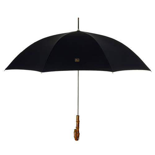 포구 우산 긴 손잡이 대나무 큰 우산 번호 특대형 장우산 자동 대나무 우산 블랙 세가 고정 핸드메이드 우산