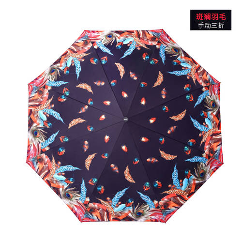 정품 수입 doppler 우산 양산 겸용 바람저항 바람에 강한 양산 컴팩트 휴대용 햇빛가리개 3단 접이식 우산