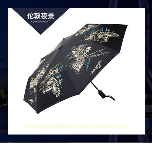 양산 여성용 자외선 차단 양산 파라솔 비닐 불투명 초강력 자외선 차단 썬블록 접이식 초경량 3단접이식 우산 다목적