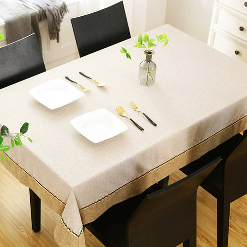새로운 차이나풍 식탁보 테이블 보 단색 네이비 블루 코튼 린넨 직사각형 티테이블 테이블 패브릭 천소재 마호가니 클래식 클래식 럭셔리풍 테이블 보