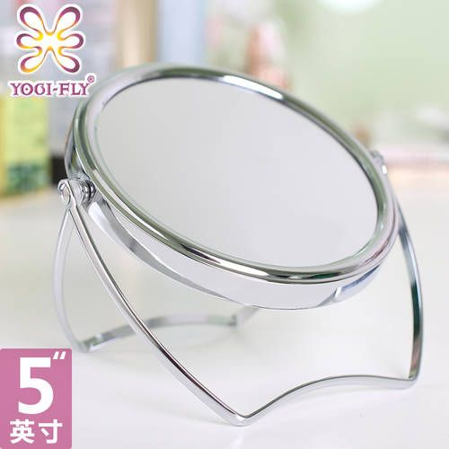 YOGI－FLY/ YOGI-FLY 양면 데스크탑 화장거울 HD 학생용 프린세스 공주 거울 서양식 휴대용 화장대 거울