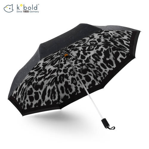 kobold 양산 파라솔 맑은 비 다목적 호피무늬 이중 양산 자외선 차단 썬블록 자외선 차단 XIAOHEISAN 우산 여성용