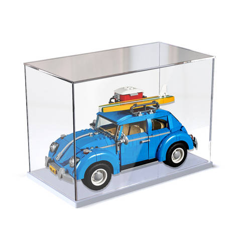 BINGPENG LEGO 아크릴 쇼케이스 10252 딱정벌레 독창적인 아이디어 상품 VARIETY 투명 레고 블록 수납 방진 박스 케이스