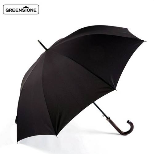 영국 클래식 나무 손잡이 곡자 손잡이 우산 튼튼한 강화 바람 저항 자동 비즈니스 장우산 줄무늬 체크무늬 남여공용 우산 대형