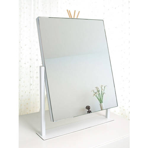 XUANJIA 신제품 대형 탁상용 화장거울 서양식 프린세스 공주 거울 양면 거울 휴대용 고선명 HD 침실 화장대 거울