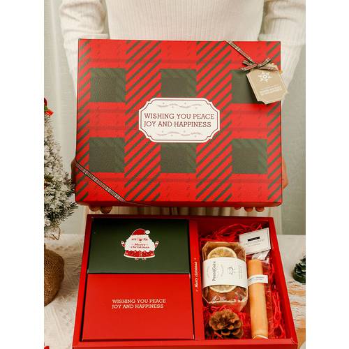 크리스마스 베이킹 기프트 패키지 유쾌한 크리스마스 신년 새해 기프트 패키지 쉐화수 포장박스 캔디 쿠키 QUQI 휴대용 상자