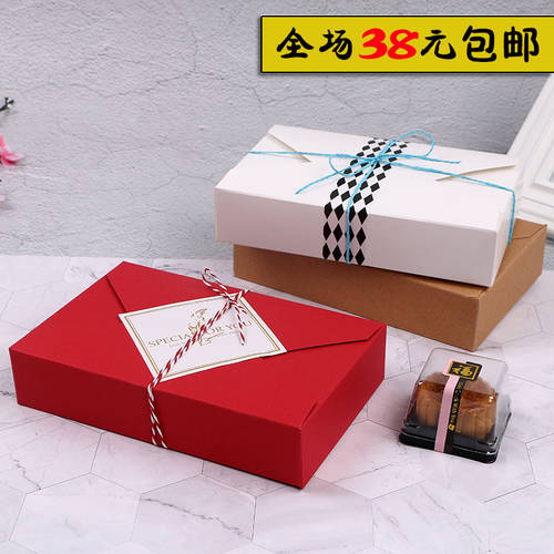 직판 베이킹 포장 상자 심플 봉투 식 크리스마스 쿠키 상자 생강 빵 박스 웨스트 포인트 누가 상자 월병 상자 케이스