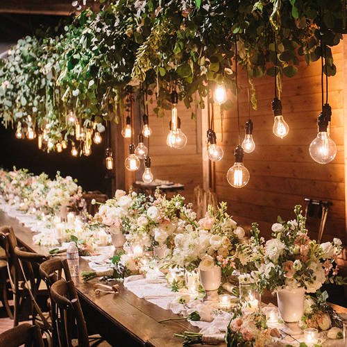 아웃도어 스트링 라이트 방수 LED스트립 독창적인 아이디어 상품 파티 결혼식 배치 레스토랑 바 무드등 가정용 정원 장식