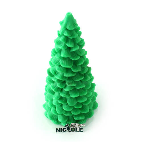 니콜 실리콘 몰드 모형틀 LZ0005 크리스마스 트리 양초 모형 초콜릿 몰드 핸드메이드 비누 곰팡이 비누 곰팡이