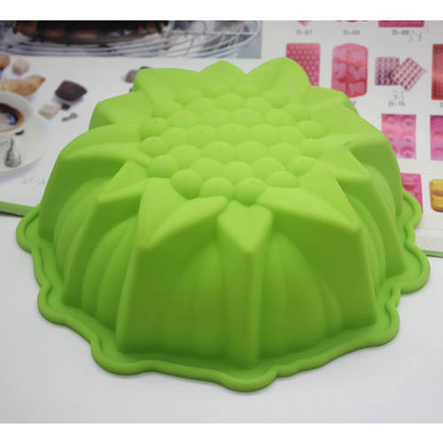 실리콘 케이크 모형 행복 해바라기 식빵 몰드 모형틀 큰 곰팡이