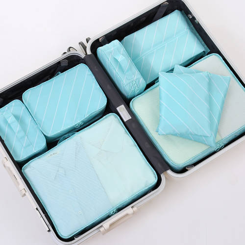 Tianzong 여행용 파우치 세트 캐리어 가방 정리 가방 옷 보관 'S 가방 분리 가방 안에 포켓
