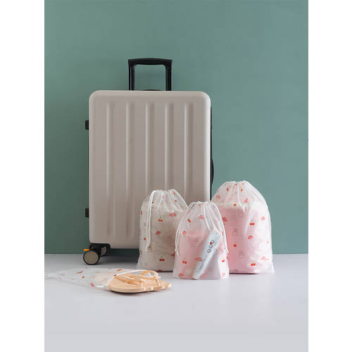 캐리어 파우치 옷 속옷 수납가방 밀봉 방진 파우치 투명 방수 포장팩 캐리어 분리