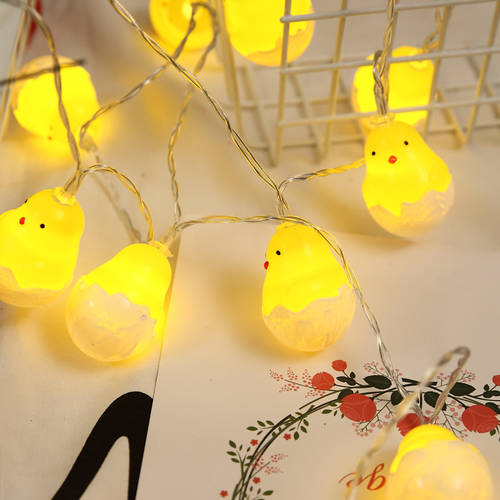led LED스트립 일루미네이션 부활 부분 달걀 껍질 크리스마스 할로윈 잠복 병아리 LED스트립 배터리 LED 방 룸 배치