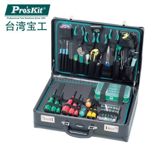 대만 PROSKIT 1PK-1305NB-1 수입 프로페셔널 도구 세트 42 개 수리 도구 세트 암호 툴박스 공구함
