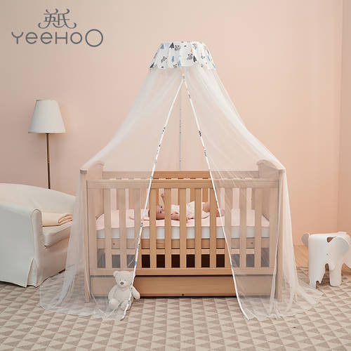 잉시 아기 모기장 사계절 범용 둥근 천막 모델링 스타일링 대형 침대 모기장 230X600cm YBCWJ00001A01