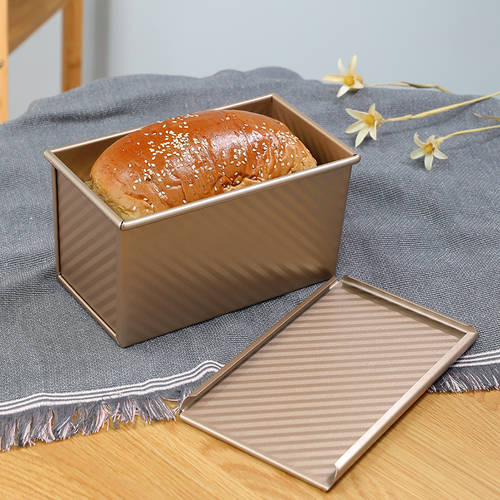 450g 그램 골판 달라붙지 않는 토스트 박스 토스트 토스트 틀 뚜껑있는 식빵 몰드 모형틀 미식 영국인 토스트