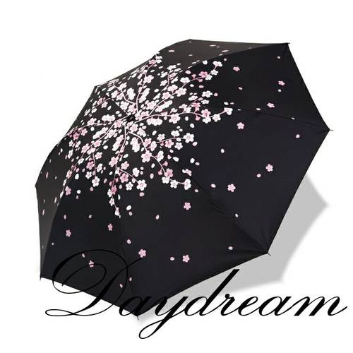 독특한 일본풍 청순 독창적인 아이디어 상품 사쿠라 우산 양산 햇빛가리개 접이식 우산 양산