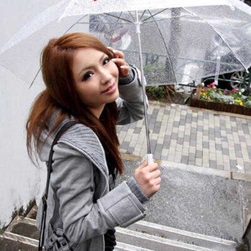 범퍼 두꺼운 투명 우산 주문제작 logo 광고용 우산 장우산 독창적인 아이디어 상품 자동 남여공용 커플 우산