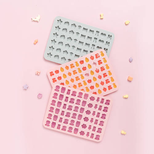 QQ 설탕 곰팡이 무독성 실리콘 가정용 퍼지 핸드메이드 DIY 귀여운 푸딩 캔디 모형