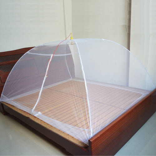 우산 지퍼 싱글도어 밑바닥 없는 플로어 침대 플로어 숍 프라이버시 우산 캐노피 모기장 모기장 1.6 미터 1.8m 침대