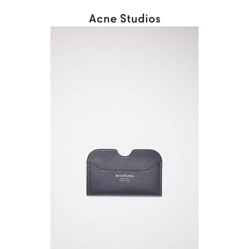 Acne Studios 2020 신상 신형 신모델 심플 휴대용 미니 소가죽 카드 케이스 CG0107-838