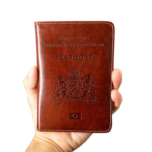 Netherlands Passport Cover Soft Pu leather New Holland 여권 소지자