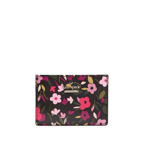 kate spade NEW YORK 여성 카드 가방 꽃무늬 프린팅 실용적인 휴대용 미국 다이렉트 메일 L574T