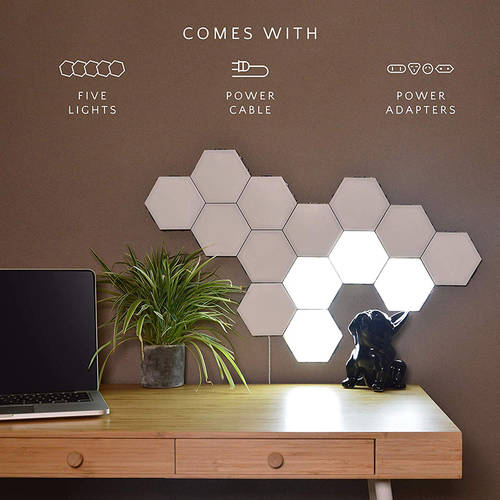 영국 Dyena 모듈식 LED 터치 LED조명 벌집 식 조립식 독창적인 아이디어 상품 Helios Touch 터치 벽 램프