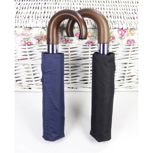 독창적인 아이디어 상품 곡자 핸들 전자동 우산 우산 양산 모두사용가능 특대형 3단접이식 자외선 차단 썬블록 햇빛가리개 바람막이 비즈니스