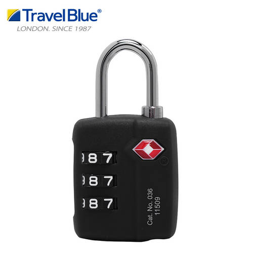 TravelBlue/ TravelBlue TSA 자물쇠 캐리어 비밀번호 자물쇠 다이얼 자물쇠 해외 여행 캐리어 운송 자물쇠