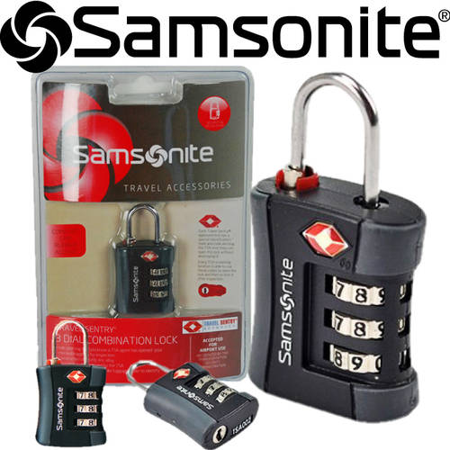 SAMSONITE Samsonite_ 트렁크 캐리어 자물쇠 _ 캐리어 비밀번호 자물쇠 다이얼 자물쇠 _TSA 자물쇠