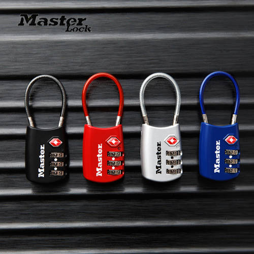master lock 마스터락 자물쇠 TSA 비밀번호 자물쇠 다이얼 자물쇠 캐리어 배낭 백팩 자물쇠 비밀번호 자물쇠 다이얼 자물쇠 패션 트렌드 맹꽁이 자물쇠 4688D