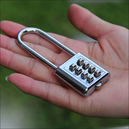 버튼 메탈 긴고리 자물쇠 도어락 수납장 비밀번호 자물쇠 다이얼 자물쇠 8 소/대형 번호 비밀번호 자물쇠 다이얼 자물쇠 자물쇠 숫자 맹꽁이 자물쇠 방수