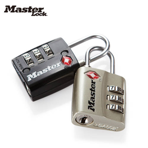 마스터 자물쇠 세관 비밀번호 자물쇠 다이얼 자물쇠 트렁크 캐리어 자물쇠 캐리어 자물쇠 TSA 맹꽁이 자물쇠 4680DNKL 맹꽁이 자물쇠