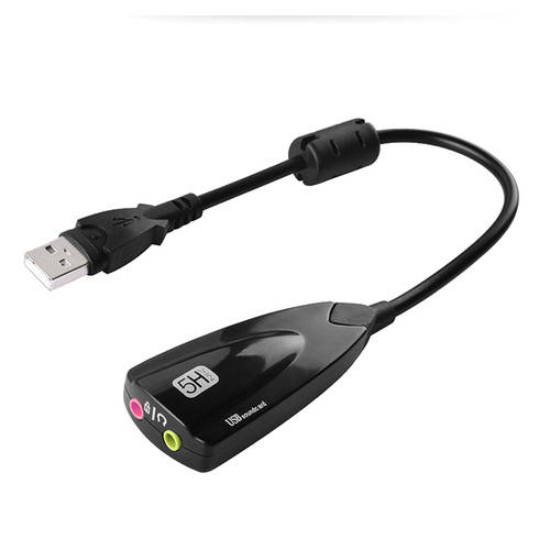 USB 밖의 사운드 카드 드라이버 설치 필요없는 오디오 음성 데스크탑 노트북 외부 이어폰 마이크 스피커 상자