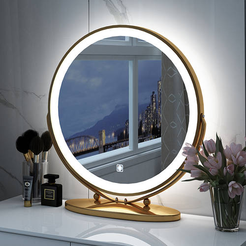 화장거울 데스크탑 led 조명 가정용 침실 탁상용 LED LED보조등 ins 고글 아이 요즘핫템 셀럽 대형 화장대 거울