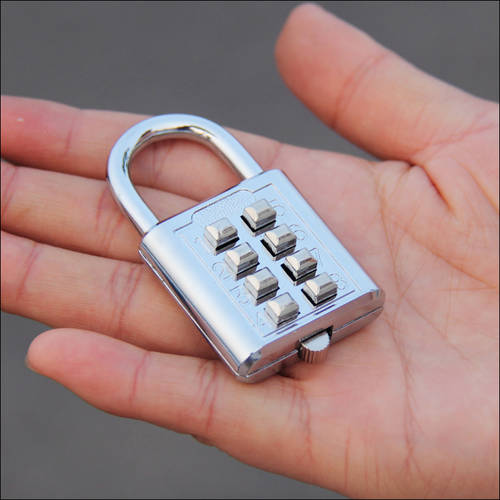 버튼식 비밀번호 자물쇠 다이얼 자물쇠 대형 8 자리 암호 맹꽁이 자물쇠 박스 자물쇠 도난방지 자물쇠 진열장 찬장 자물쇠 비밀번호 자물쇠 다이얼 자물쇠 도어록