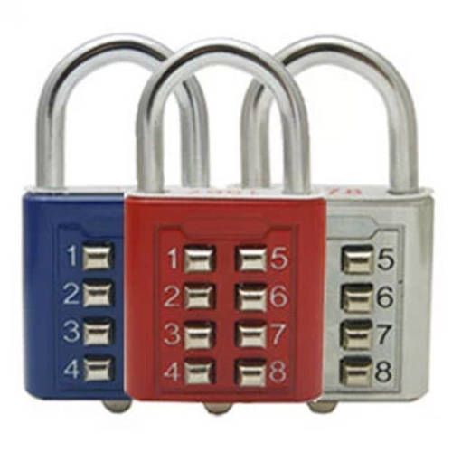 메탈 4자리 5자리 버튼 비밀번호 자물쇠 다이얼 자물쇠 맹꽁이 자물쇠 수납장 자물쇠 암호 랜덤 캔트 TO 사용하기 쉬운