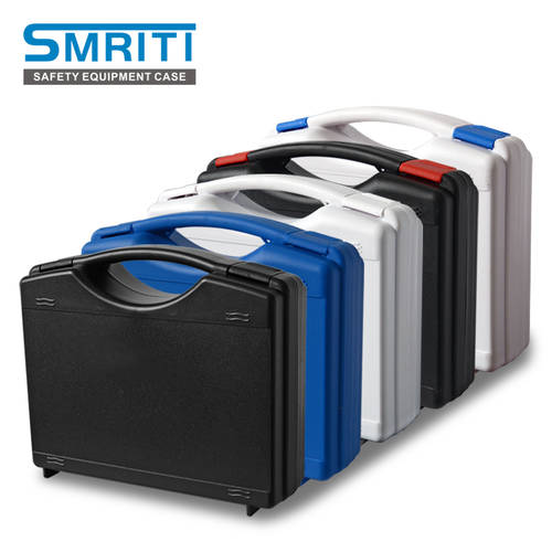 SMRITI SMRITI 보호 하드케이스 플라스틱 재료 도구 상자 소형 휴대용 번호 식 다기능 GD02 측정기 디바이스 포장 상자