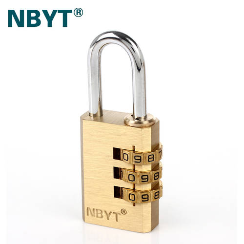 NBYT 솔리드 코퍼 비밀번호 자물쇠 다이얼 자물쇠 헬스장 옷을 갈아입다 스토리지 수납장 방문 툴박스 공구함 비밀번호 자물쇠 다이얼 자물쇠 T5013