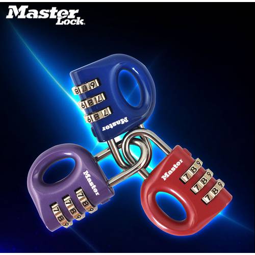 마스터락 자물쇠 Master Lock 백팩 가방 아연 합금 비밀번호 자물쇠 다이얼 자물쇠 633MCND