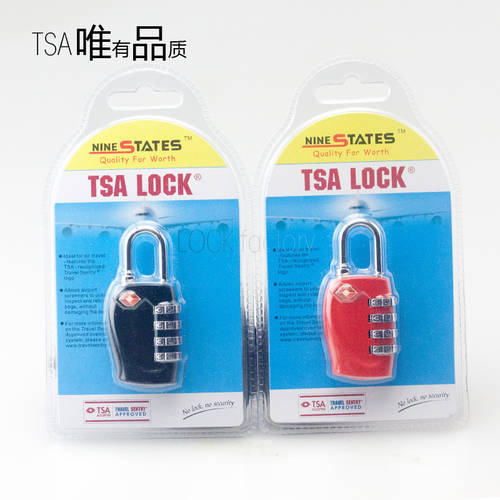 TSA 미국 자물쇠 헤드 여행 캐리어 암호 보안 검색 메탈 해외 여행용품 TSA330