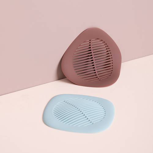 배수구 커버 패드 냄새 방지기 하수도 배수구 욕실 부엌용 모발 필터 거름망 세면대 막힘 방지 독창적인 아이디어 상품 실리콘