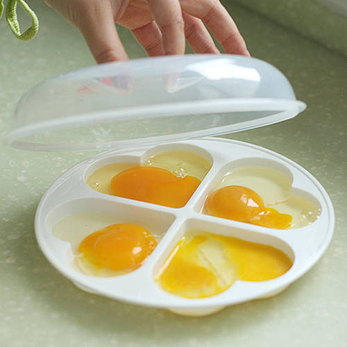 Hot new gadgets microwave egg cooker love heart sharp Egg mo