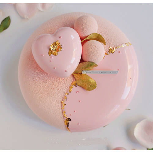 이탈리아 착장 상품 원형 무스 케이크 모형 낱개 드럼 몰드 DIY 베이킹 케이크 장식용 실리콘 모형
